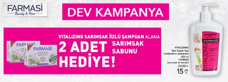SARIMSAK ÖZLÜ ŞAMPUAN